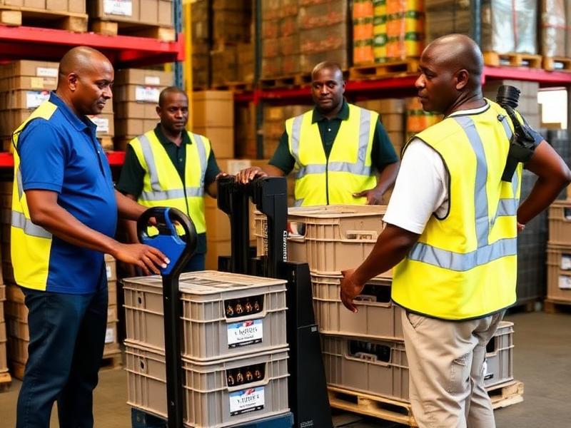 Candle Shine warehouse team preparing a beverage order